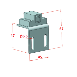 45x45 Mıknatıs Takımı Kanal 10 Ø 6.5 L:67