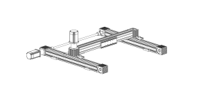 80x80 Triger Kayışlı-Lineer Kompakt Modül